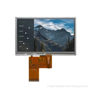 Ronen Rg-T050bph-01 Most Popular Products 5 Inch TFT LCD Industrial LCD Screen